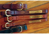1 1/2" Halter Plate Belt - stitched