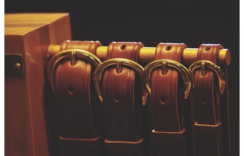 Creased Kentucky Belt 1 1/4"