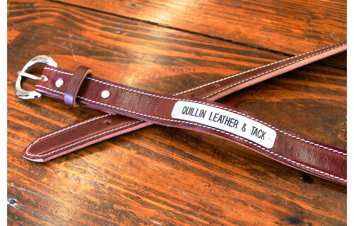 1 inch Halter Maker Belt With White Stitching