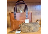 Handcrafted Kentucky Leather Tote