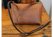 Leather Crossbody Bag/10-516
