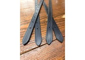 Dressage Black Billets 26  inch Pair