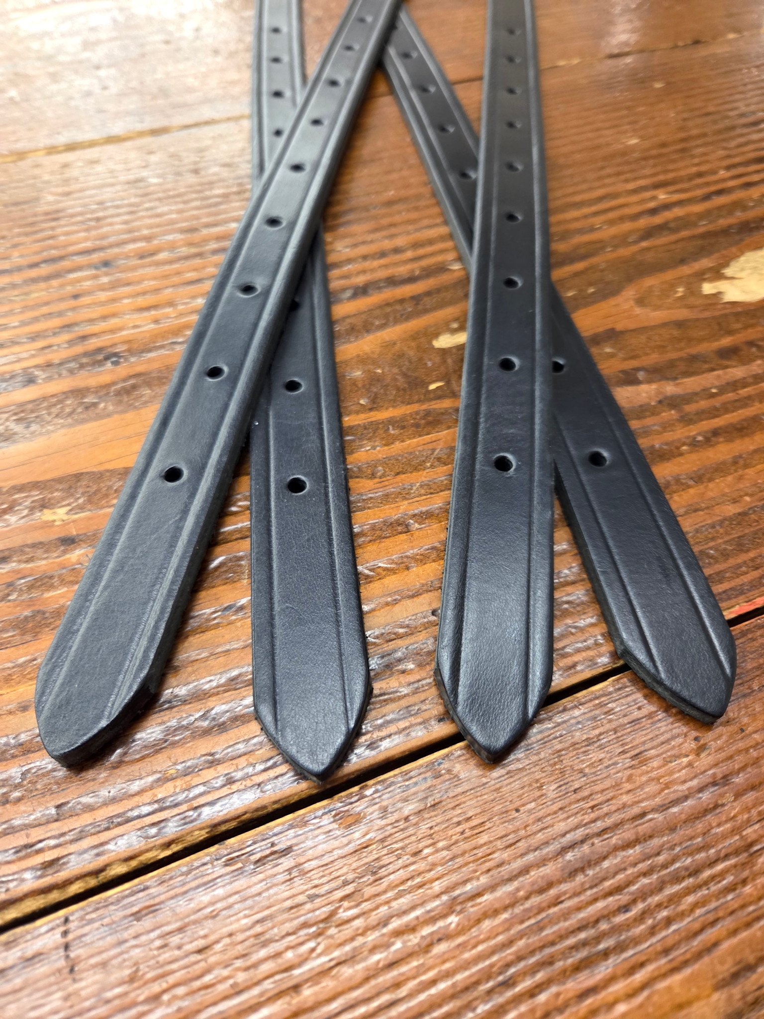 Dressage Havana Billets 26  inch Pair