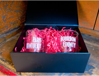 Gift Set Etched Rocks Glass 12 oz.(pair)