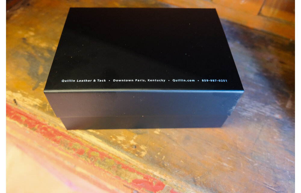 1 1/2" Stitched Halter Plate Belt