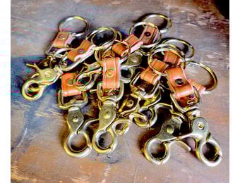 Sicissor snap Key Fobs