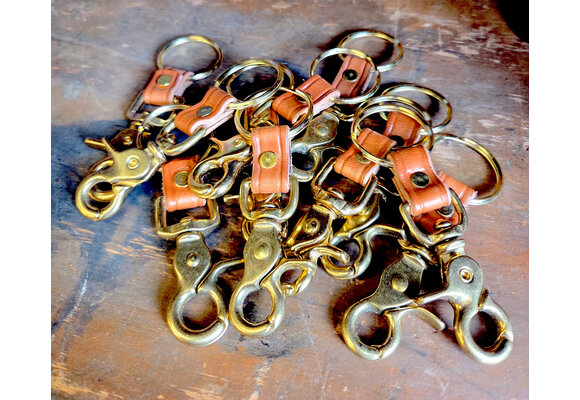 Scissor snap Key Fobs