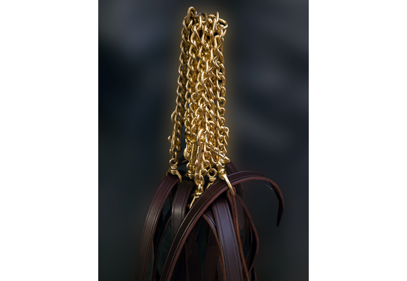 20" Chain Shank - solid brass