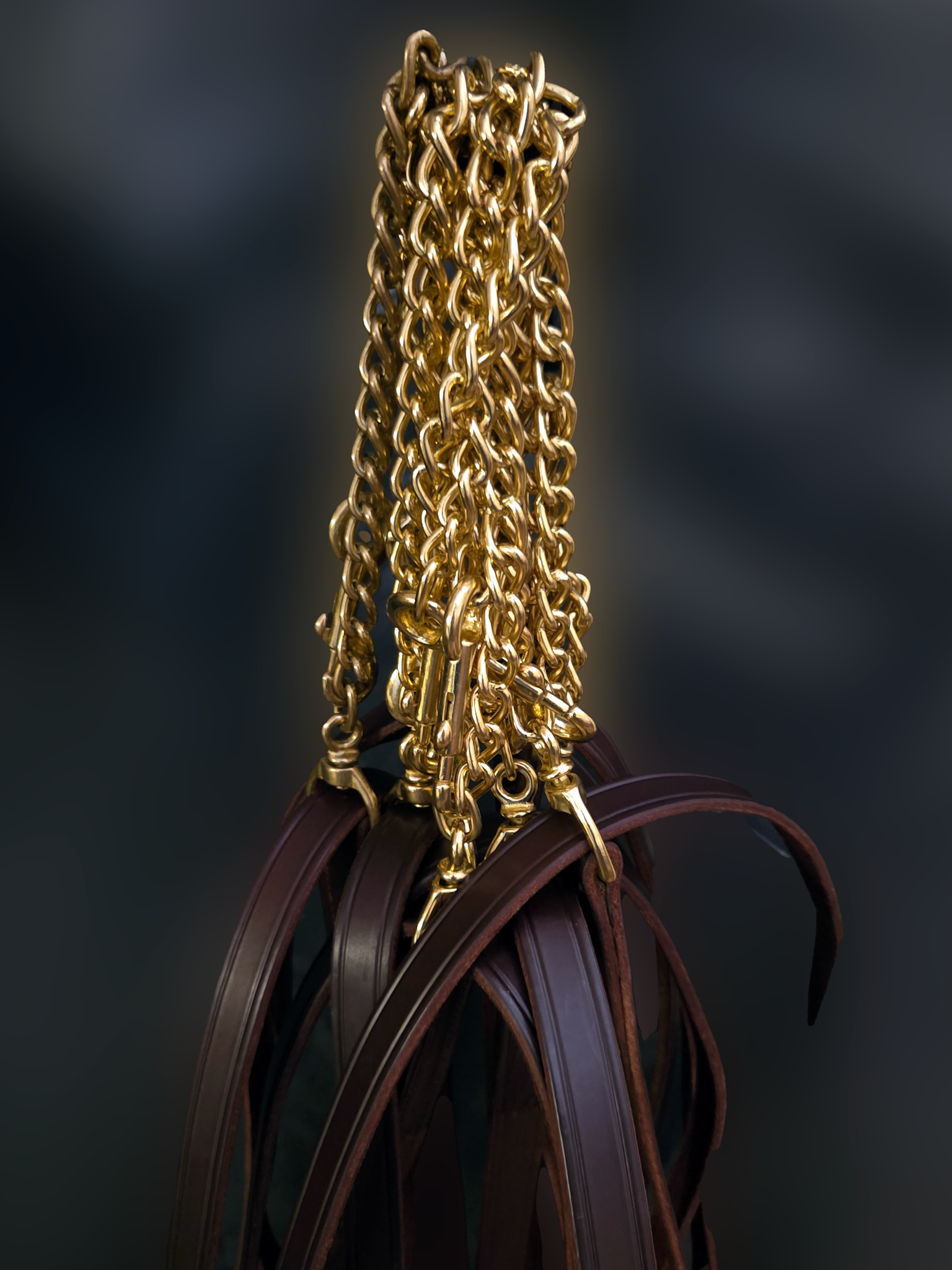 20" Chain Shank - solid brass