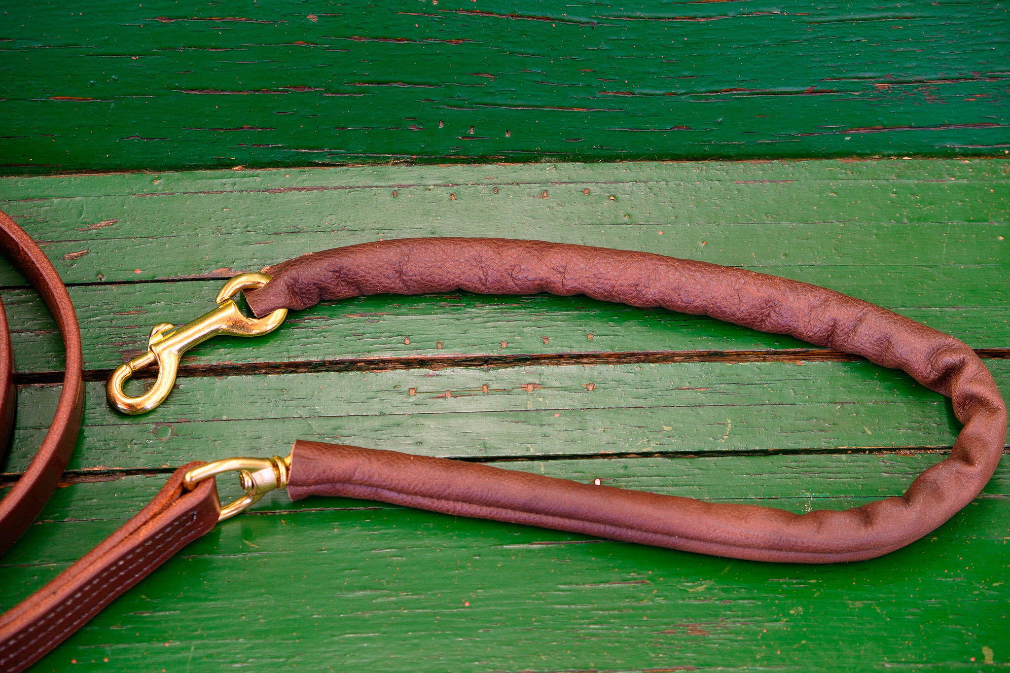 Leather Stallion Shank