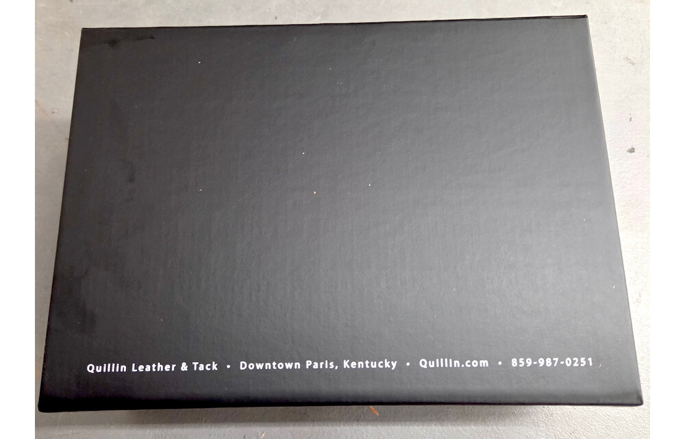 "1904" Leather Coaster Bourbon County - pair