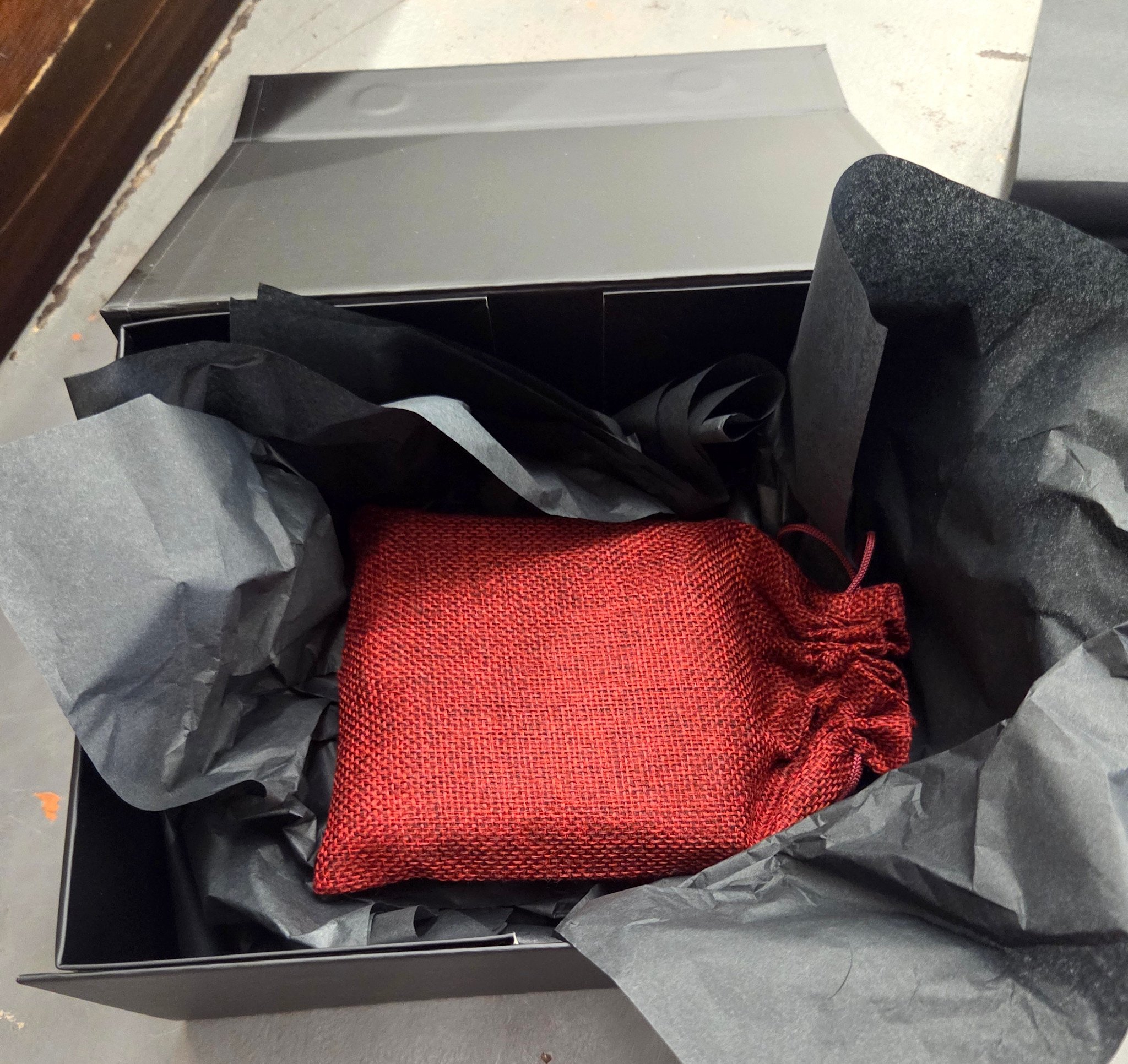 "1904" Leather Coaster Bourbon County - pair