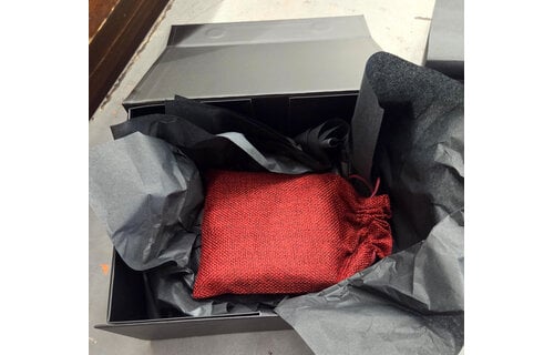 "1904" Leather Coaster Bourbon County - pair