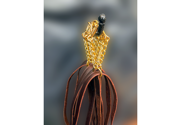 Leather Lead Shank New Market