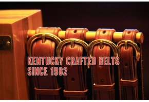 1 1/2"  Creased Halter Plate Belt