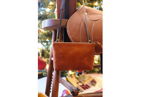 Leather Crossbody Bag/10-516