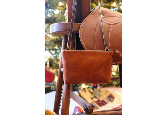 Leather Crossbody Bag/10-516