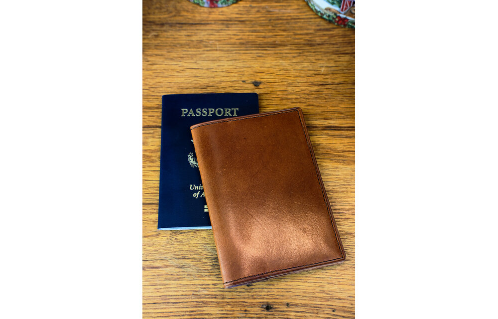 Leather Passport Cover