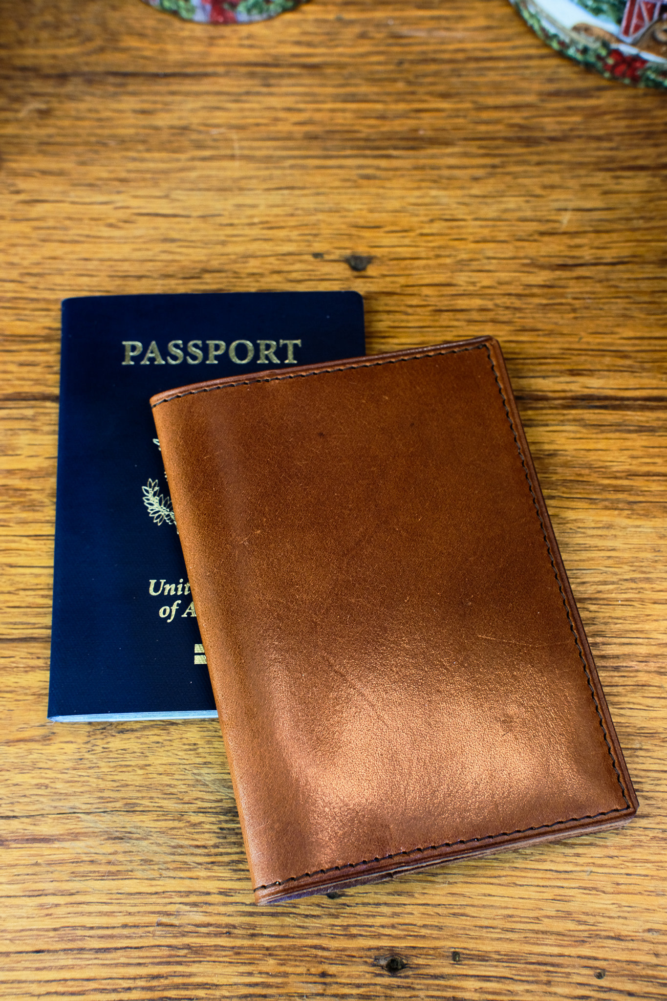 Leather Passport Cover