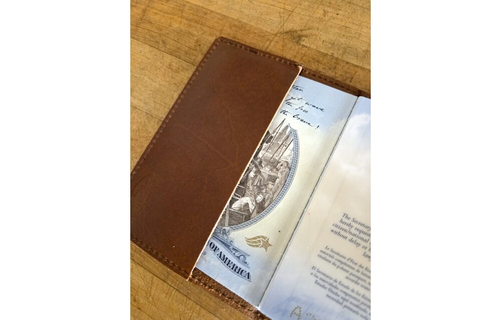 Leather Passport Cover