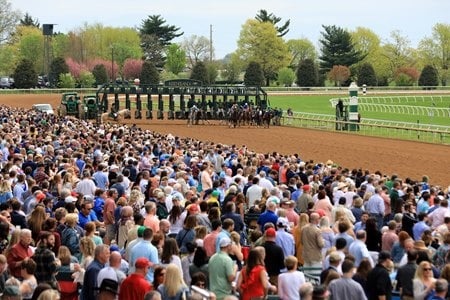 In about three weeks, Keeneland opens.