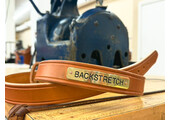 Backstretch 1 1/4 inch Creased Halter Belt