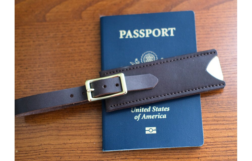 Donna's Luggage Tag w/ Cover 4 Line