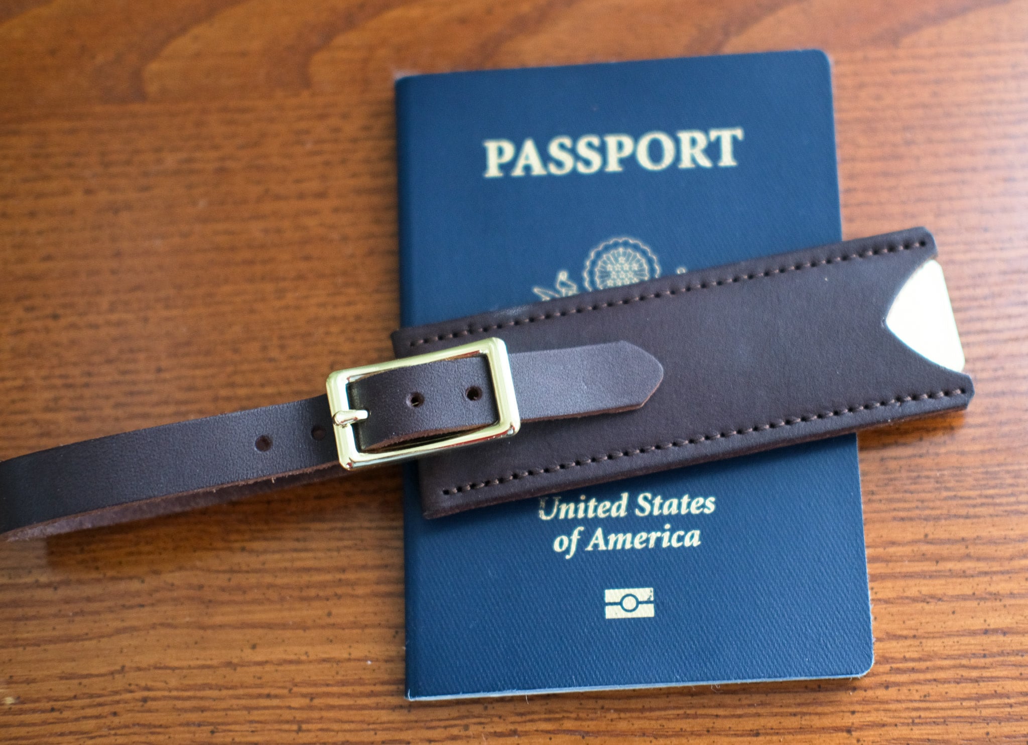 Donna's Luggage Tag w/ Cover 4 Line
