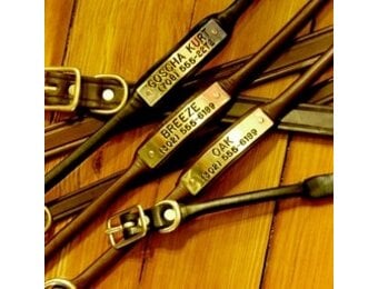Leather Rolled Dog Collar