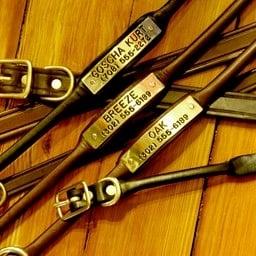 Leather Rolled Dog Collar