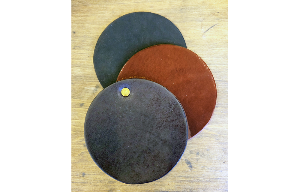 1" Creased Halter Plate Belt