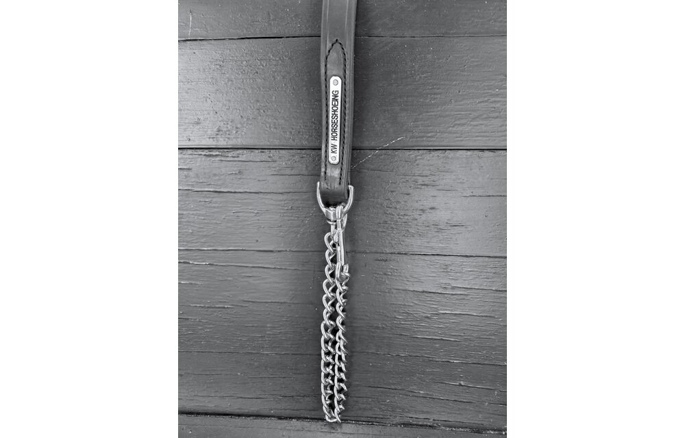 Lead Shank Black & Silver 12 Inch Sale Chain NO COVER