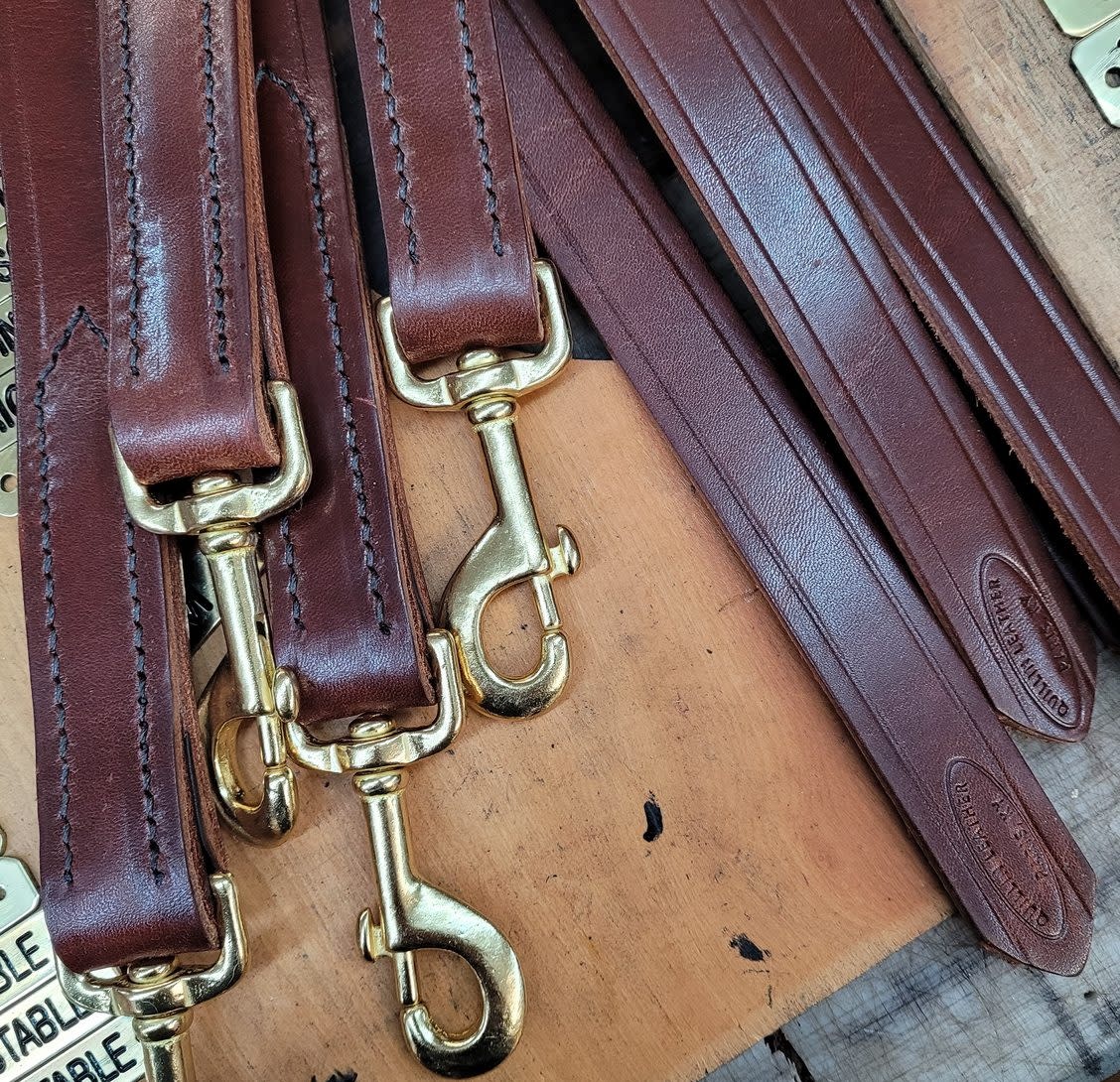 Leather Lead Shank