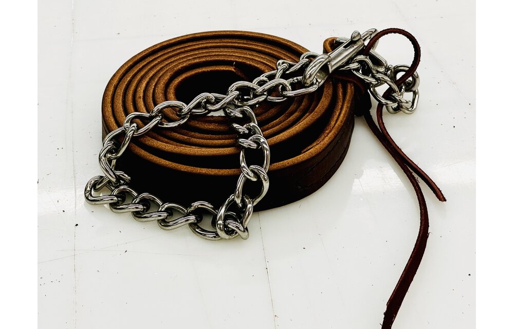 Leather Lead Shank