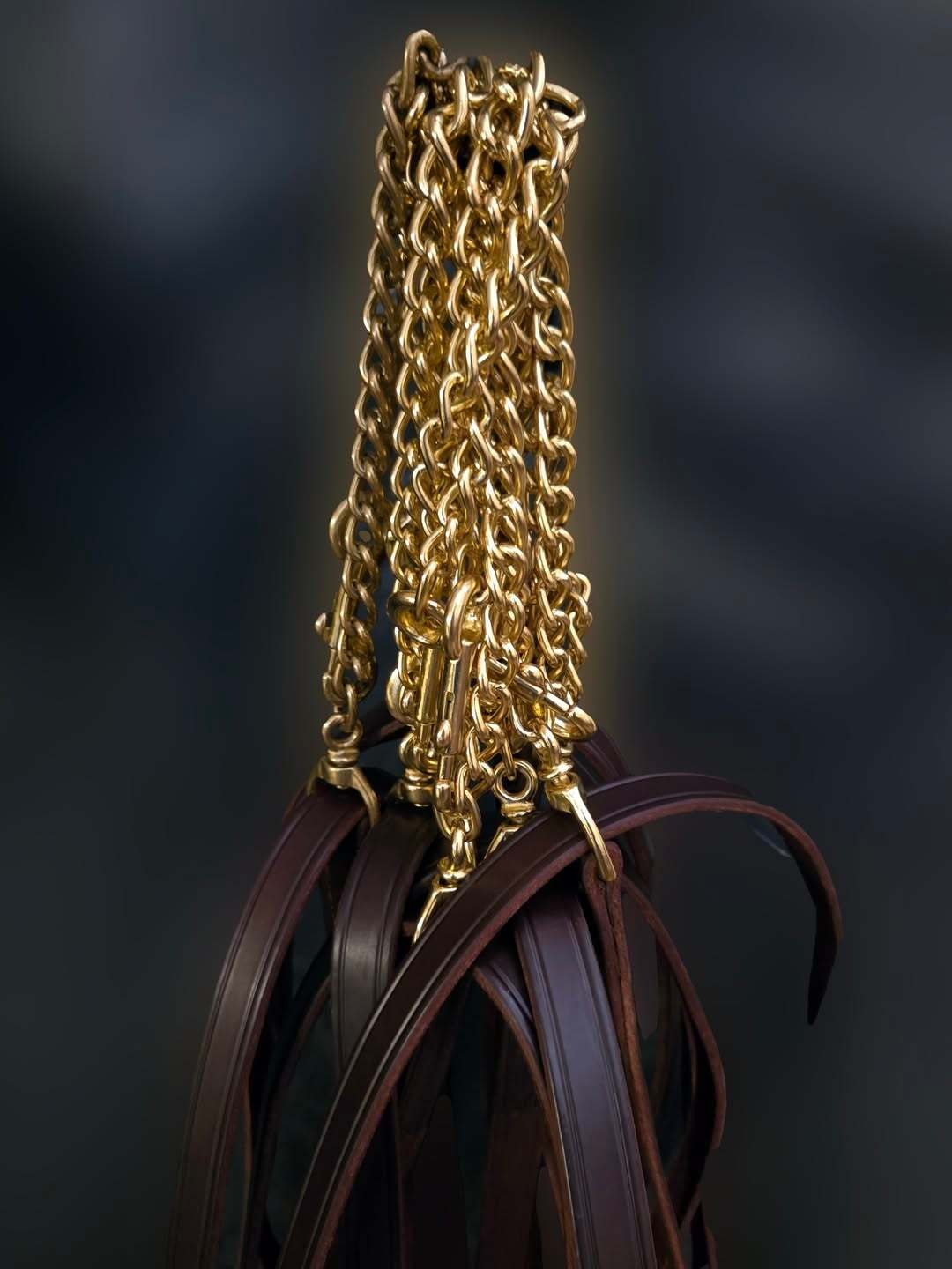 Leather Lead Shank