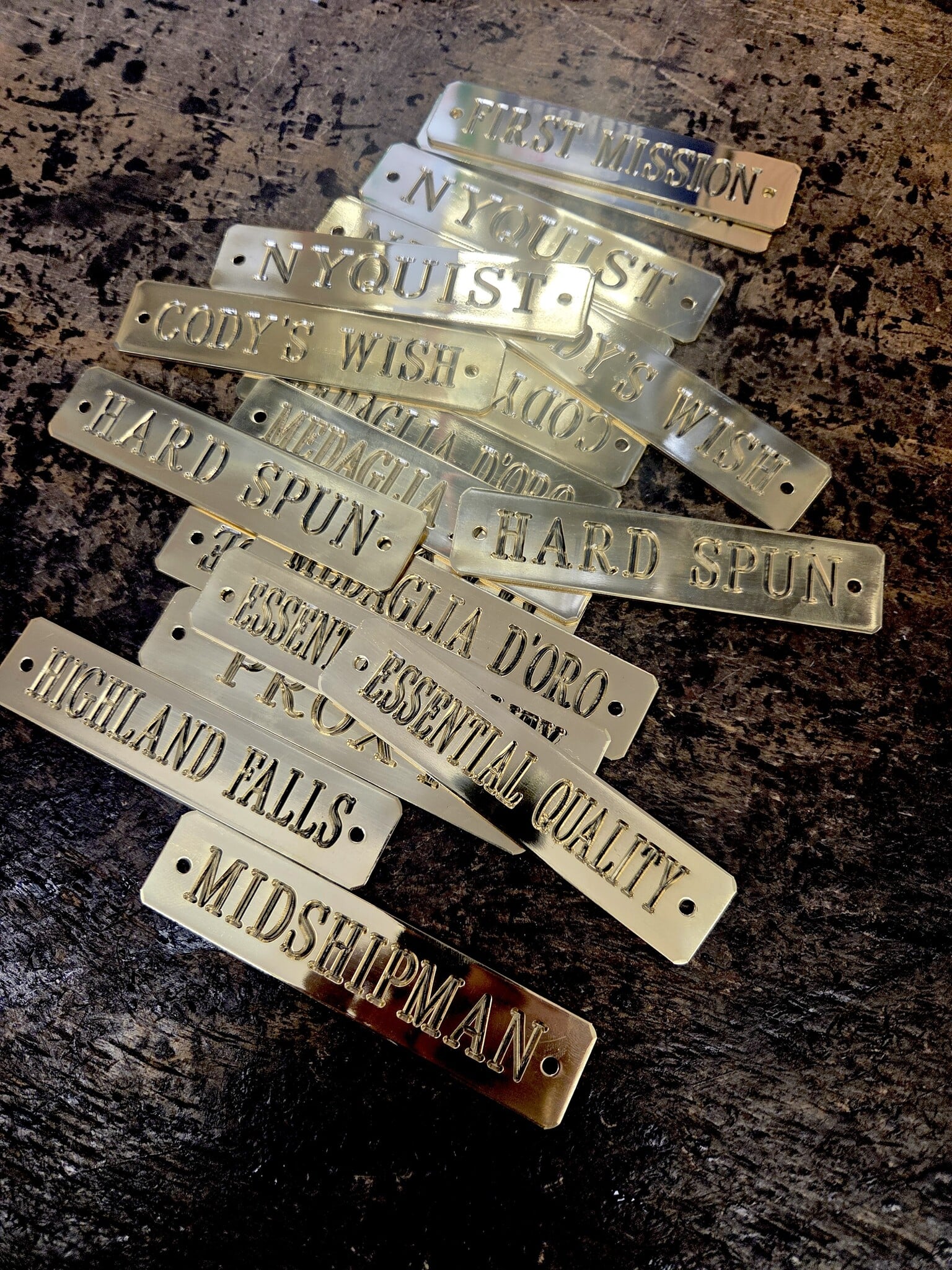 Engraved Name Plate