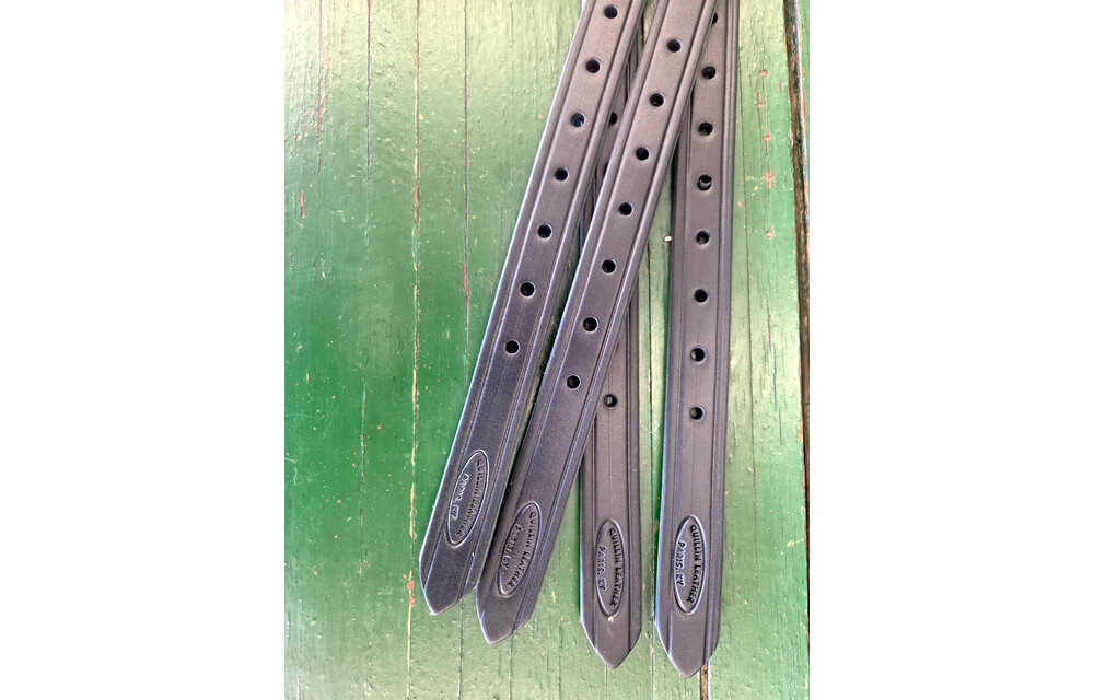 Dressage Black Billets 26 inch Pair