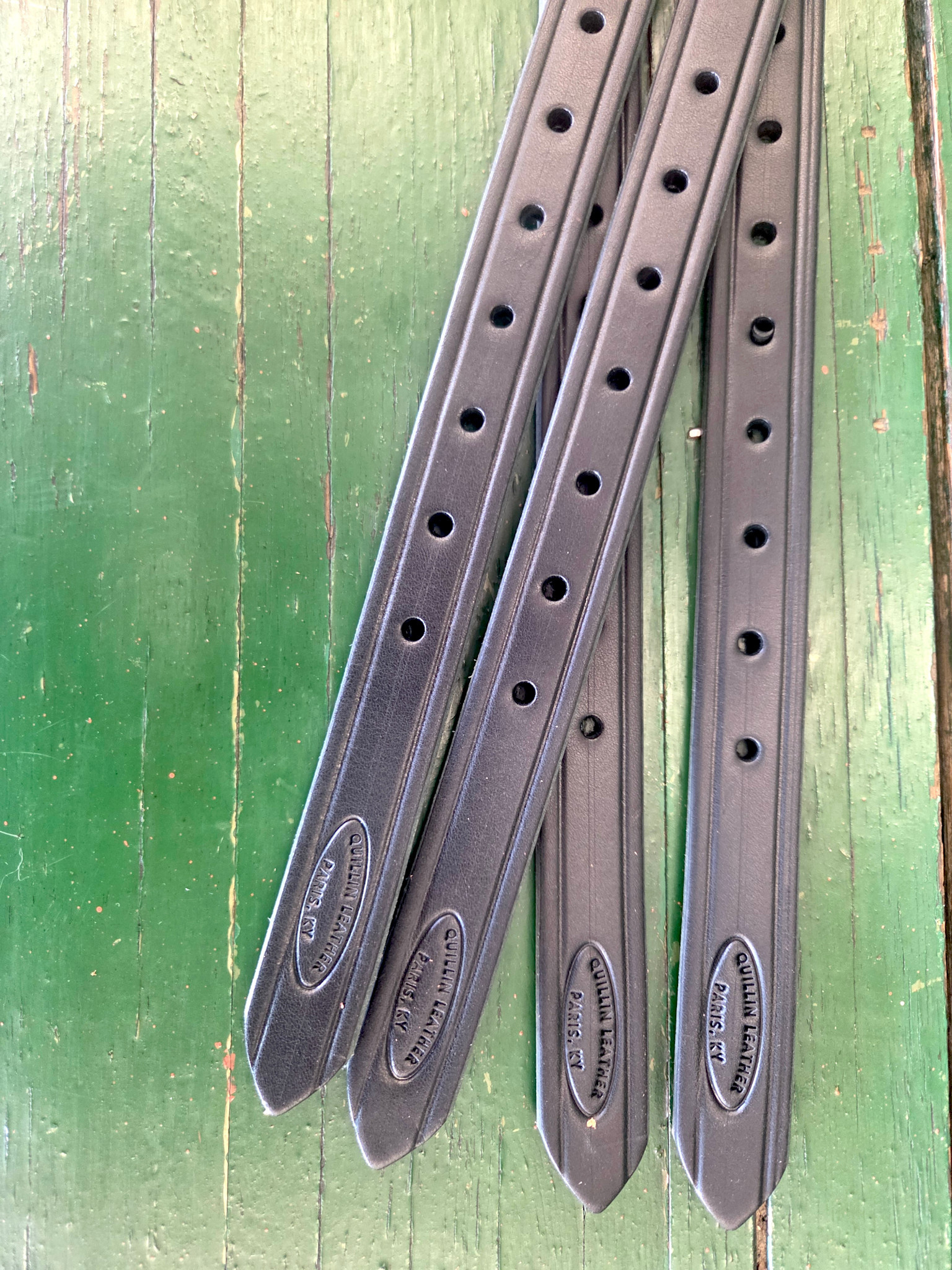 Dressage Black Billets 26 inch Pair