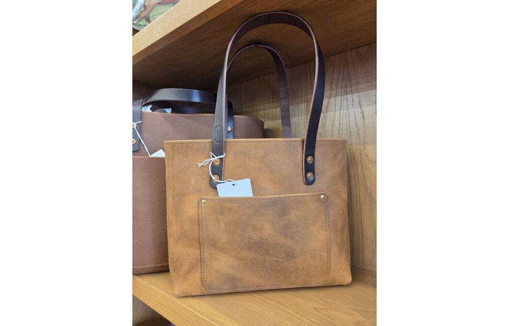 Small Leather Tote/10-461