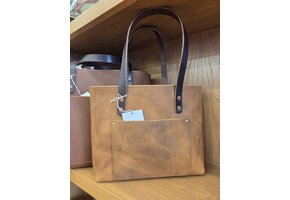 Small Leather Tote/10-461