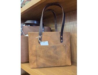 Small Leather Tote/10-461