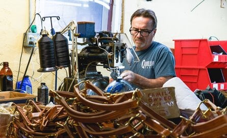 Racing & Sales Halters for Thoroughbreds | Quillin Leather