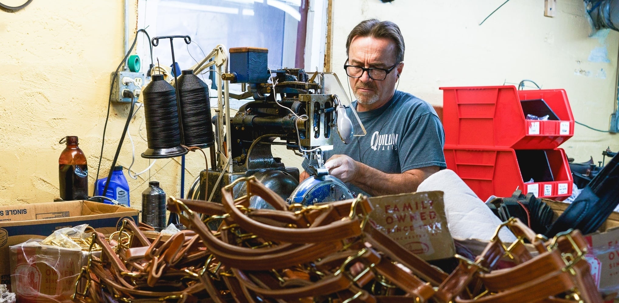 Racing & Sales Halters for Thoroughbreds | Quillin Leather