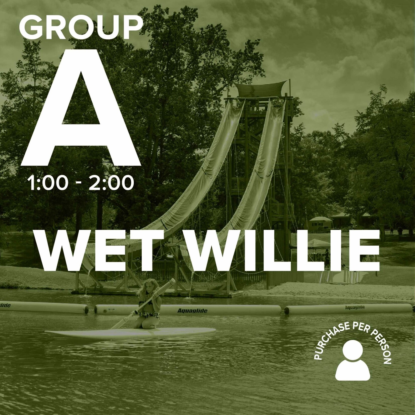 2024 Student Life Youth Camp 2 June 3-June 7 Wet Willie Arm Band SLY2 2024 THURSDAY 1pm - 2pm GROUP A