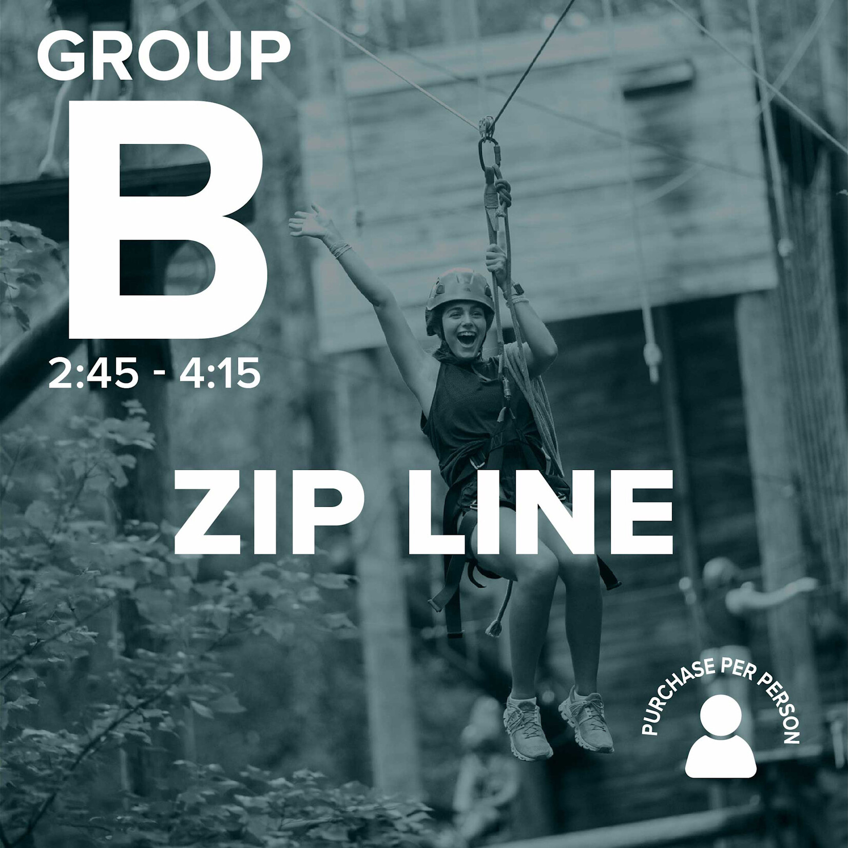 2025 Student Life Kids Camp 1 July 12-15 Zipline SLK1 2025 Group B Monday July 14 245p - 415p