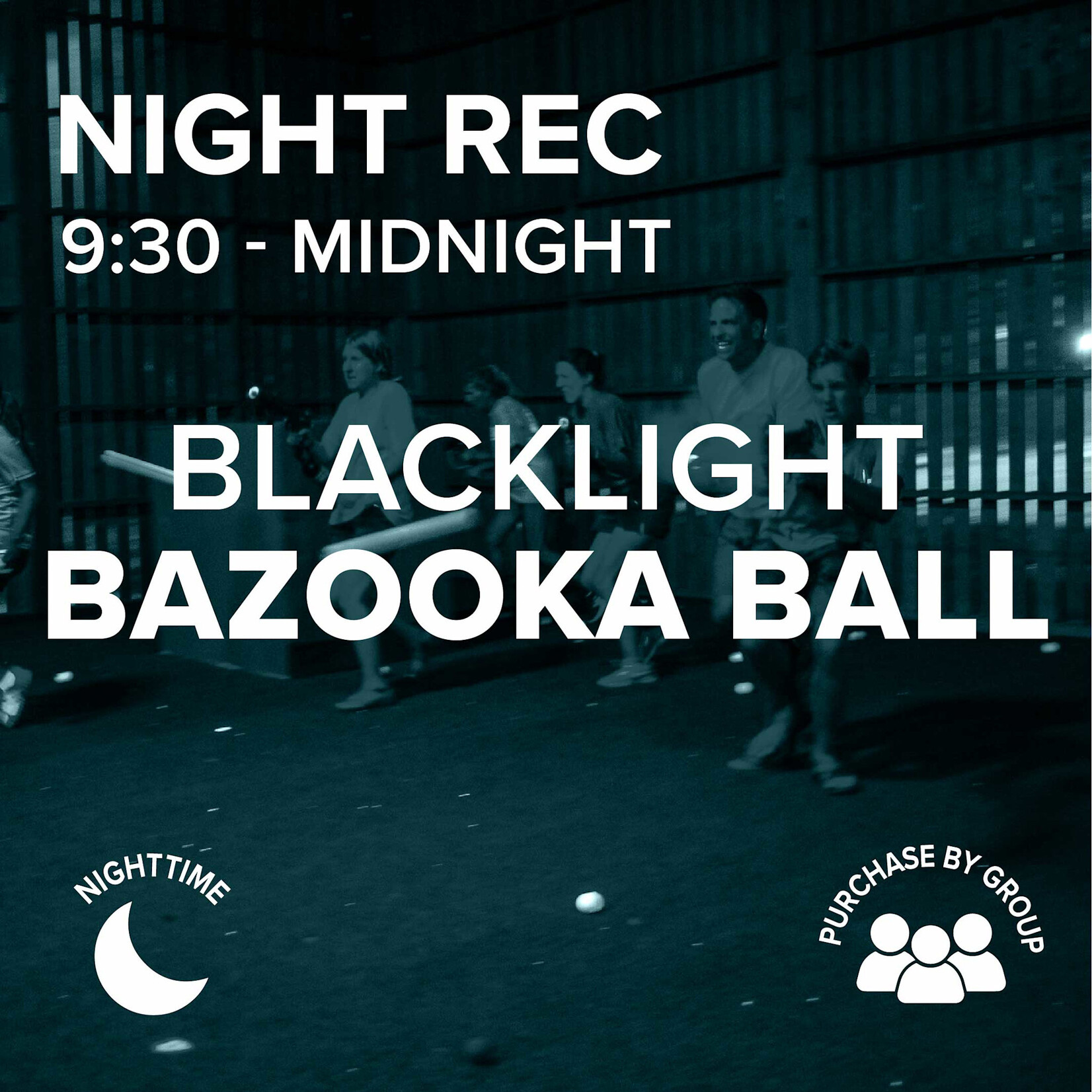 Blacklight Bazooka Ball SLK3 2025 NIGHTTIME ALL