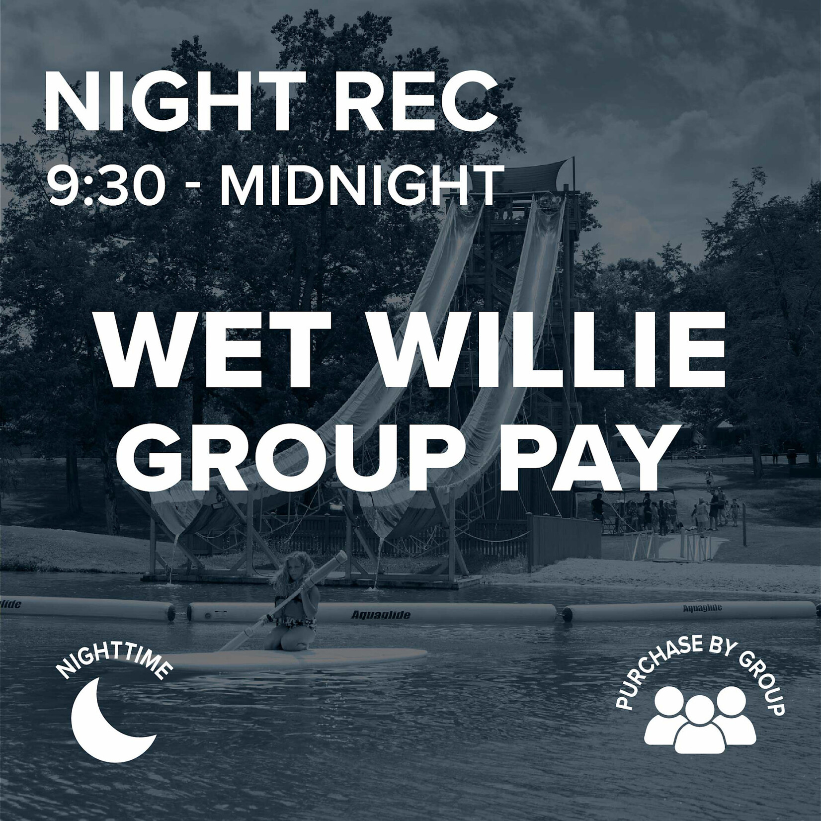 2025 Student Life Kids Camp 2 July 15-18 Wet Willie SLK2 2025 NIGHTTIME GROUP