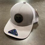 The Station Online Store Hat - Shocco Trucker Hat Silver with Gray Patch