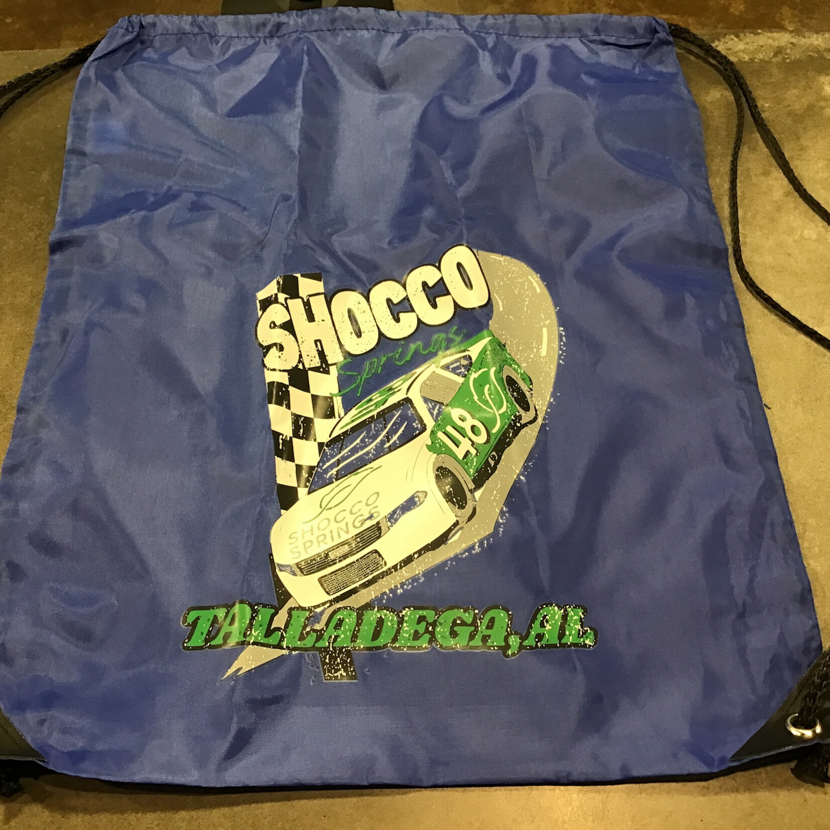 The Station Online Store Drawstring Bag - Race Car