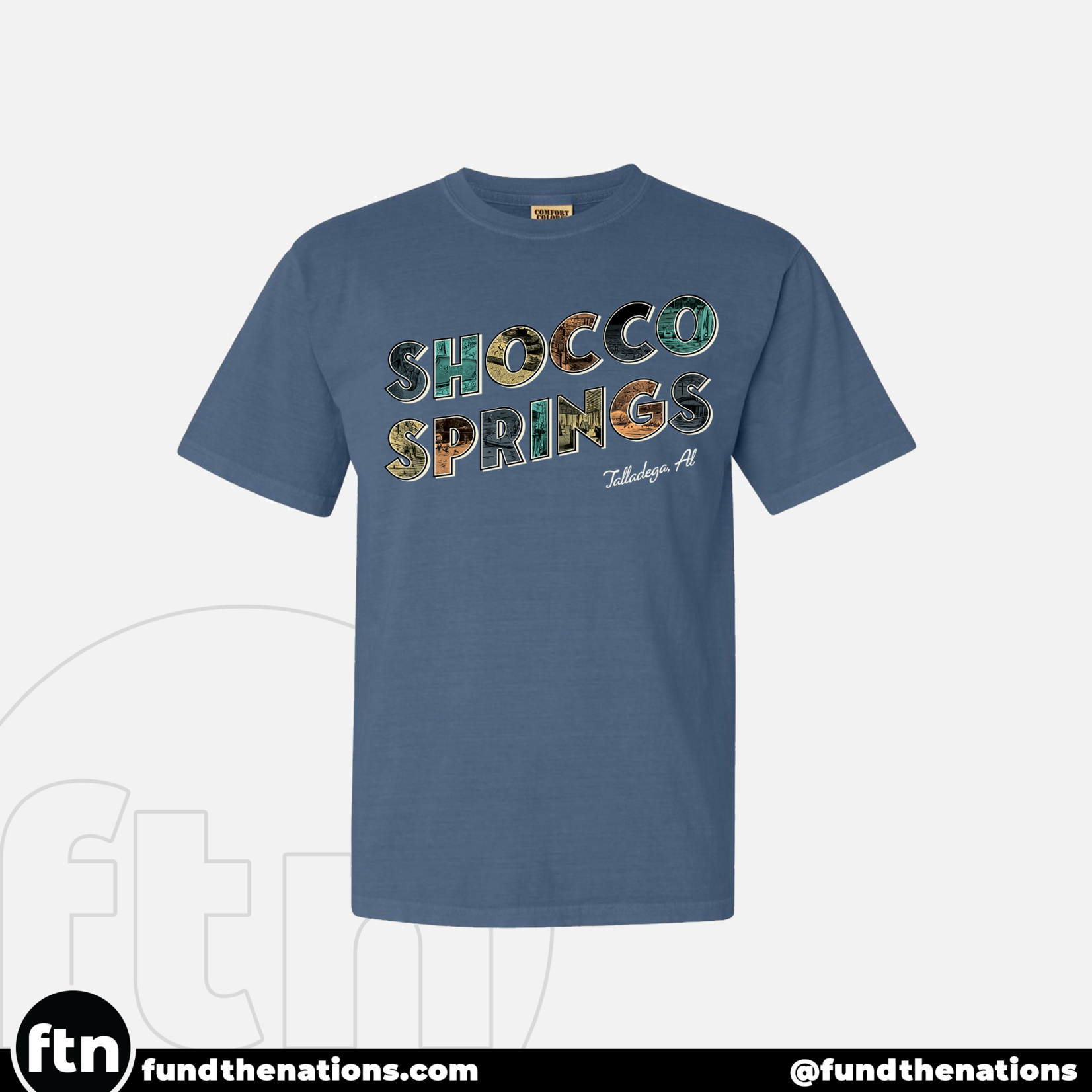 The Station Online Store Shocco Postcard T-Shirt